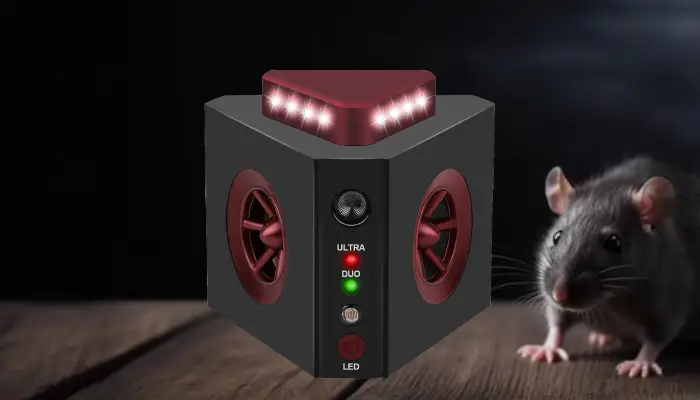 Loraffe Under Hood Rodent Repeller Battery Operated Ultrasonic Car Rat  Repellent Mice Deterrent Keep Animal Away from Car with Ultrasound and LED