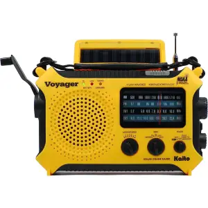 Kaito Emergency Hand Crank  and Solar Radio