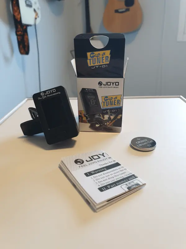 Joyo JT-01 Clip-On Guitar Tuner | Review | Zopimo
