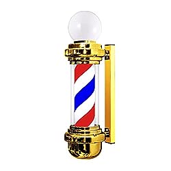 Barber Shop Pole Gold