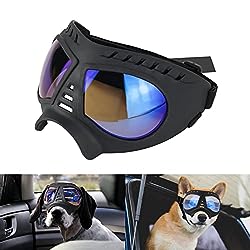 NAMSAN Dog Goggles for Medium-Large Dogs